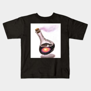 Galaxy in a potion Kids T-Shirt